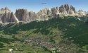 FSC scenario Dolomiti 3D X-Plane vista esterna 113	
